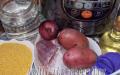 Кулинарная академия умных хозяек Каша пшенная с картошкой сливная в мультиварке